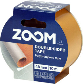 ZOOM Double-sided polypropylene tape