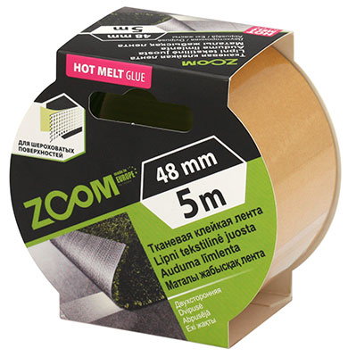 ZOOM Double-sided textile tape