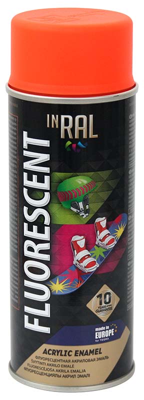 INRAL Spray paint FLUORESCENT