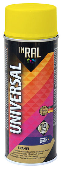 INRAL Spray paint UNIVERSAL Enamel