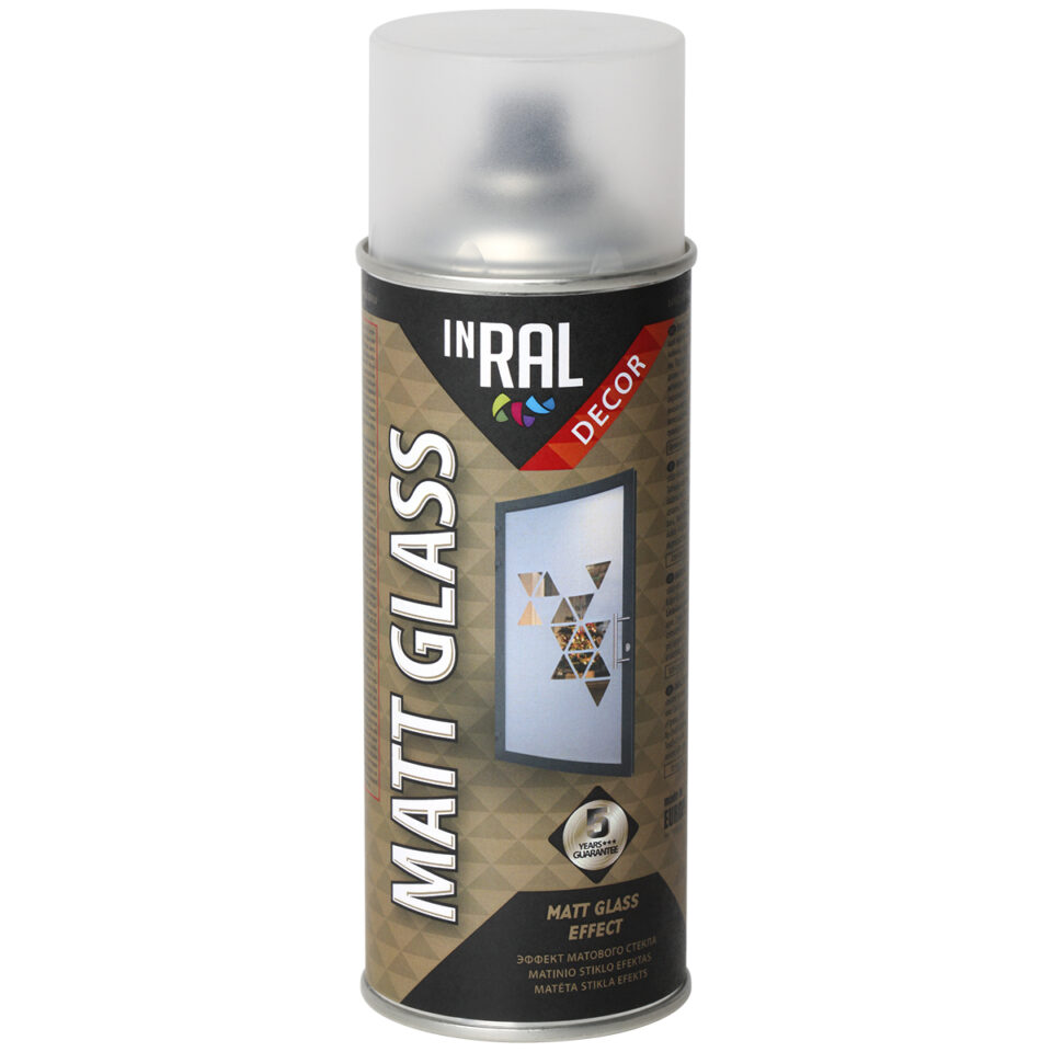 INRAL Spray paint DECOR MATT GLASS