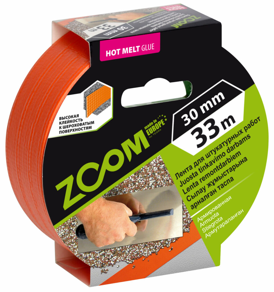 ZOOM Plasterboard duct tape, 30 mm x 33 m