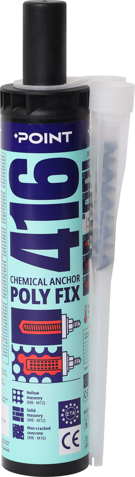 416 POLY FIX polyester base chemical anchor