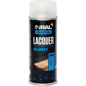 INRAL LACQUER acrylic lacquer can, transparent, glossy