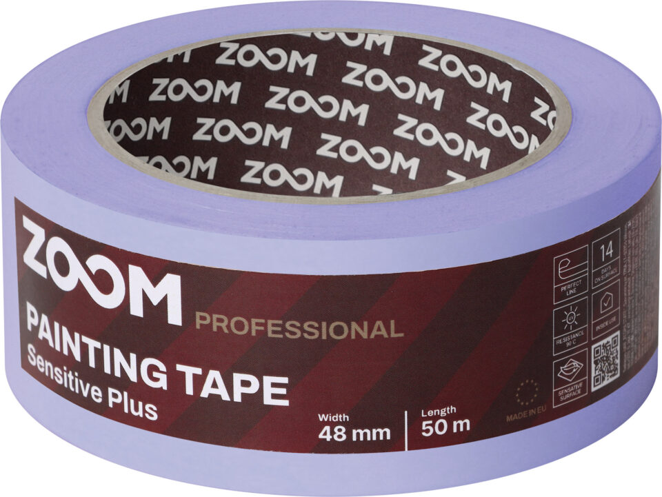 ZOOM Sensitive Plus professional painter’s tape, violet 48mm x 50m