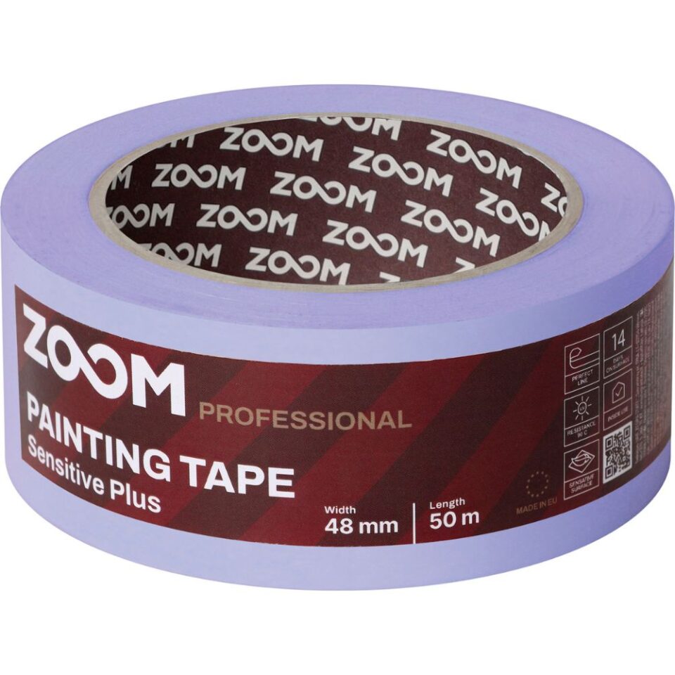 ZOOM Sensitive Plus professional painter’s tape, violet 48mm x 50m