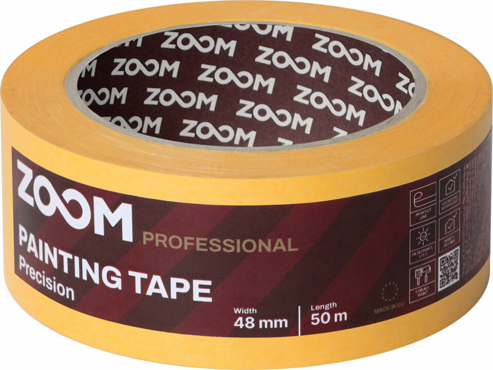 ZOOM PRECISION professional masking tape roll 48mm x 50m