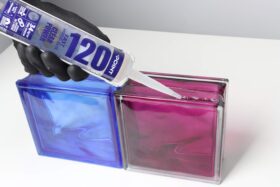 Point 120 adhesive bonding glass blocks