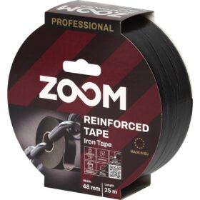 ZOOM IRON TAPE, 48 mm x 25 m roll, black