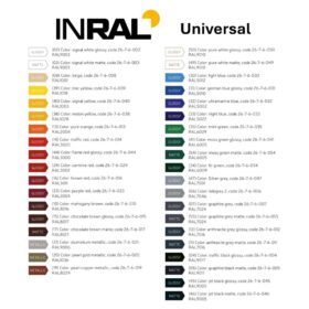 INRAL Universal full colour palette