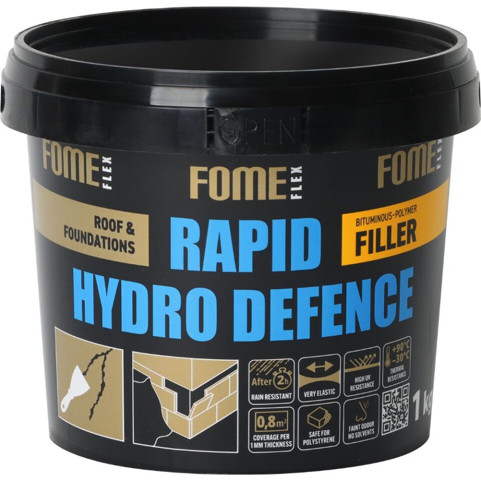 FOME FLEX Rapid Hydro Defence Filler bituminous-polymer filler, 1 kg