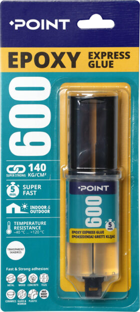 POINT 600 EPOXY EXPRESS Fast-curing Epoxy Adhesive